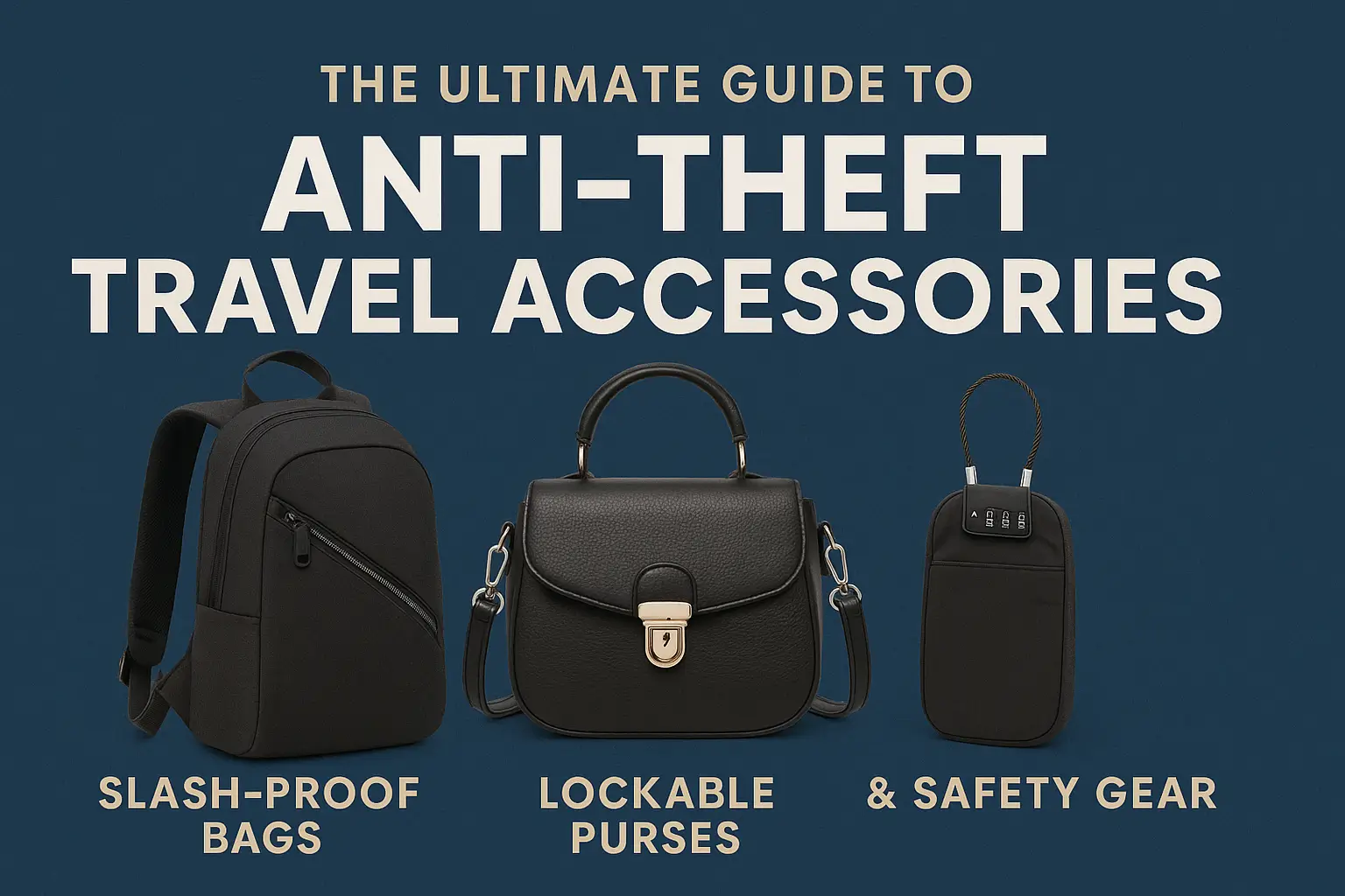 anti-theft travel accessories