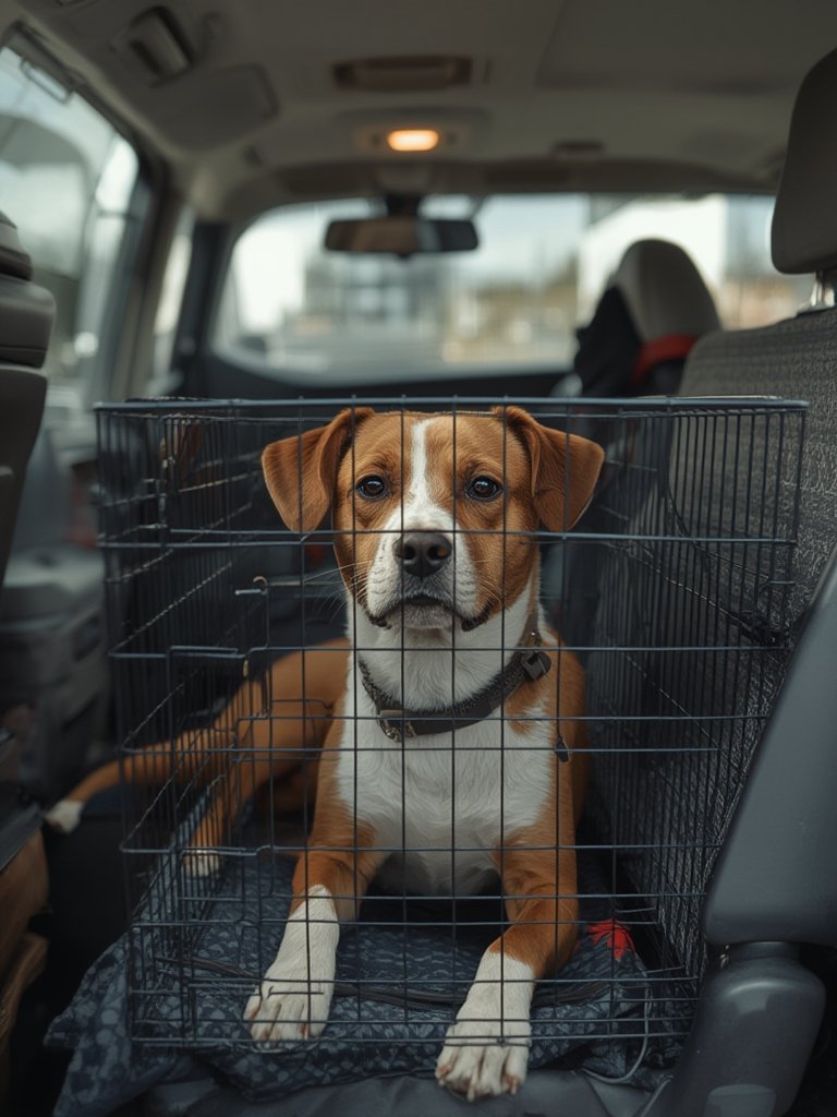Collapsible dog crate 42 inch