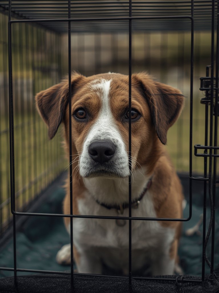Collapsible dog crate features