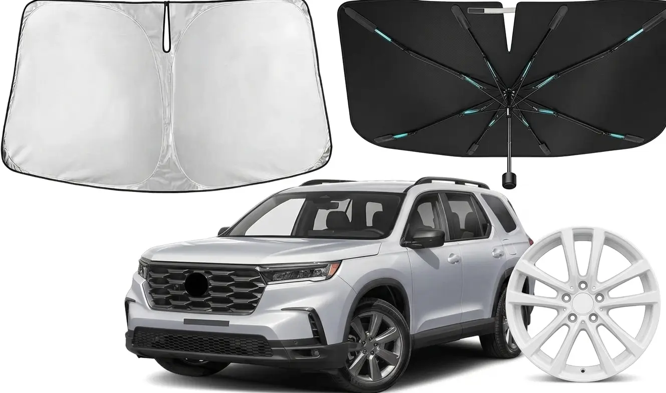 Autovir windshield sun shade custom fit for Honda Pilot