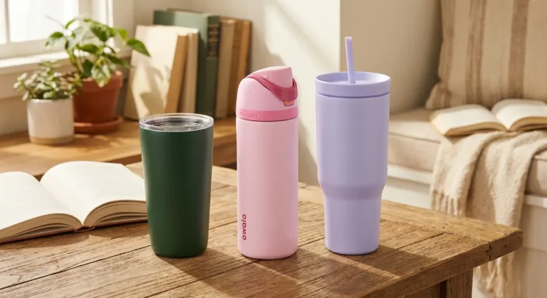 Owala SmoothSip ceramic-lined travel coffee mug